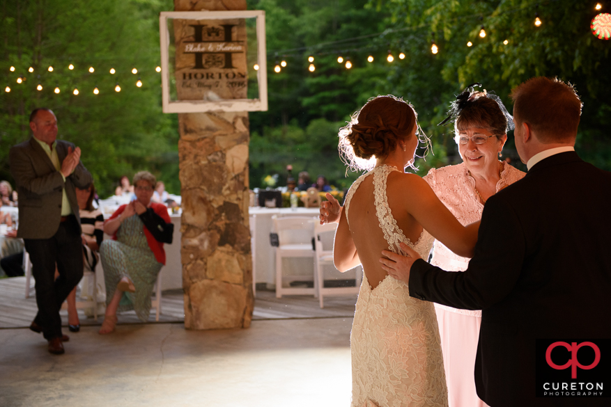 BRide and her grandma have a moment.