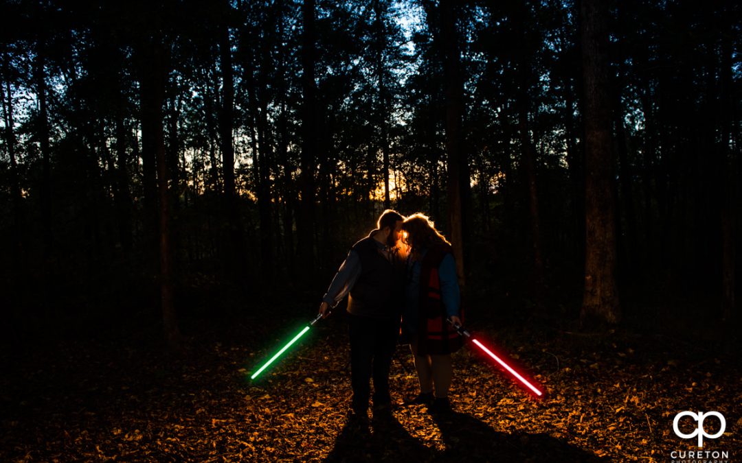 Star Wars Engagement Session – Lauren + Daniel