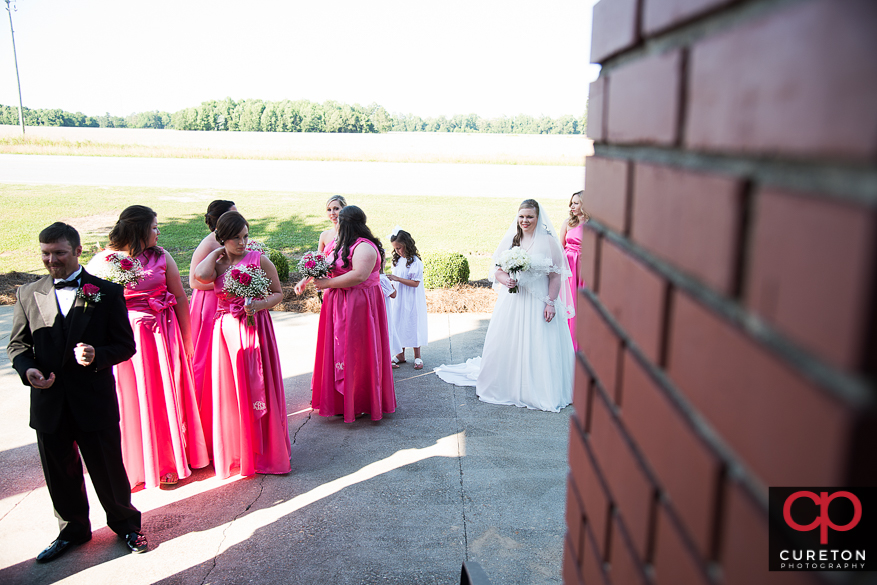 Nick and Tiffany's Sumter,SC wedding.