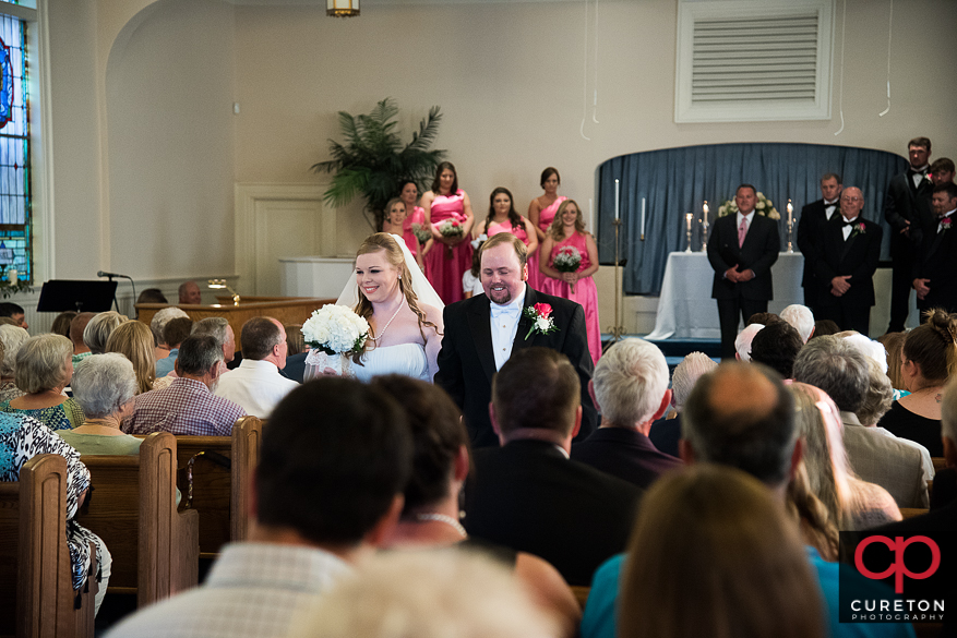 Nick and Tiffany's Sumter,SC wedding.