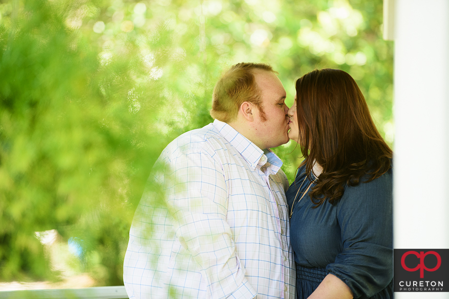 Lauren and RJ's engagement session at Swan Lake in Sumter,SC.