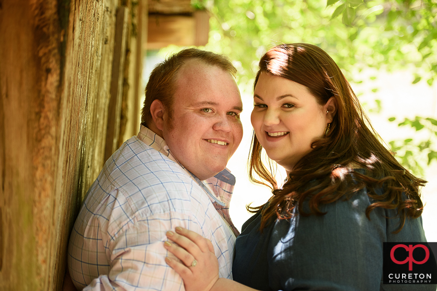 Lauren and RJ's engagement session at Swan Lake in Sumter,SC.