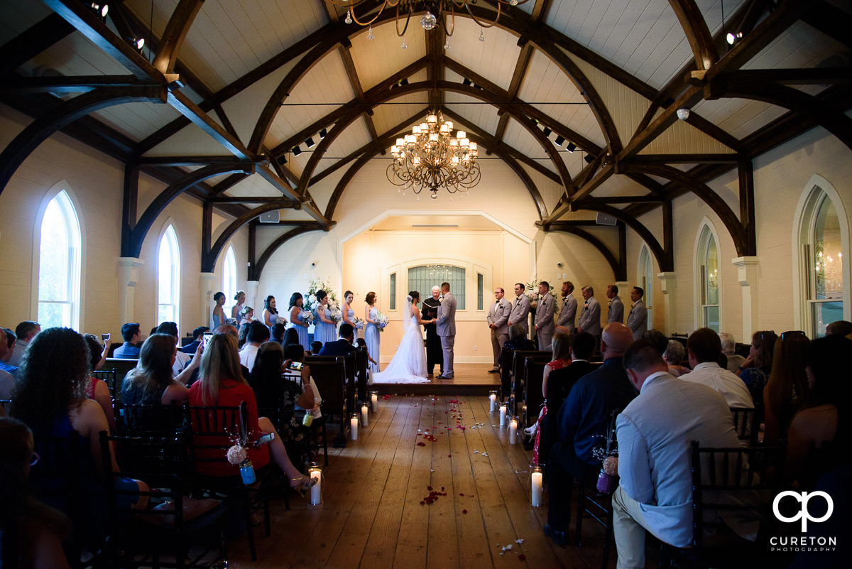 Tybee Island Wedding Chapel ceremony.