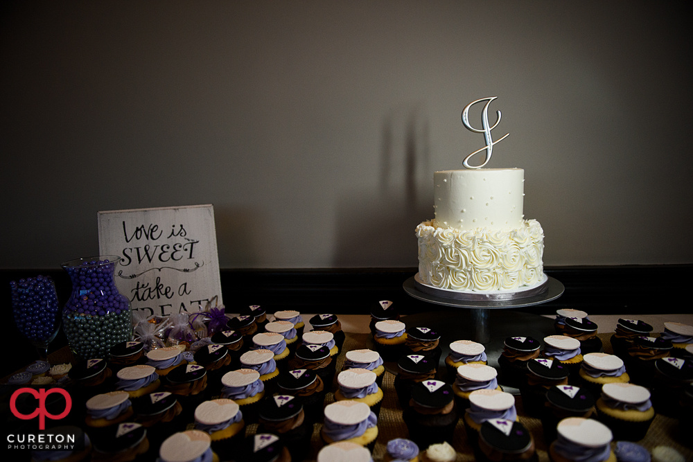 Wedding cake by buttercream bakehouse.