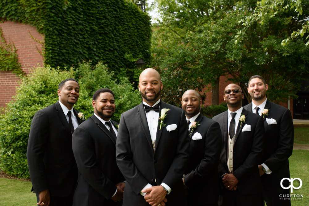 The groomsmen.