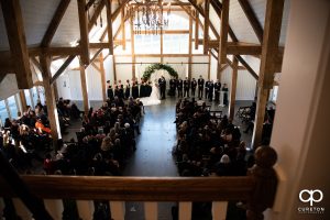 Heyward Manor wedding ceremony.