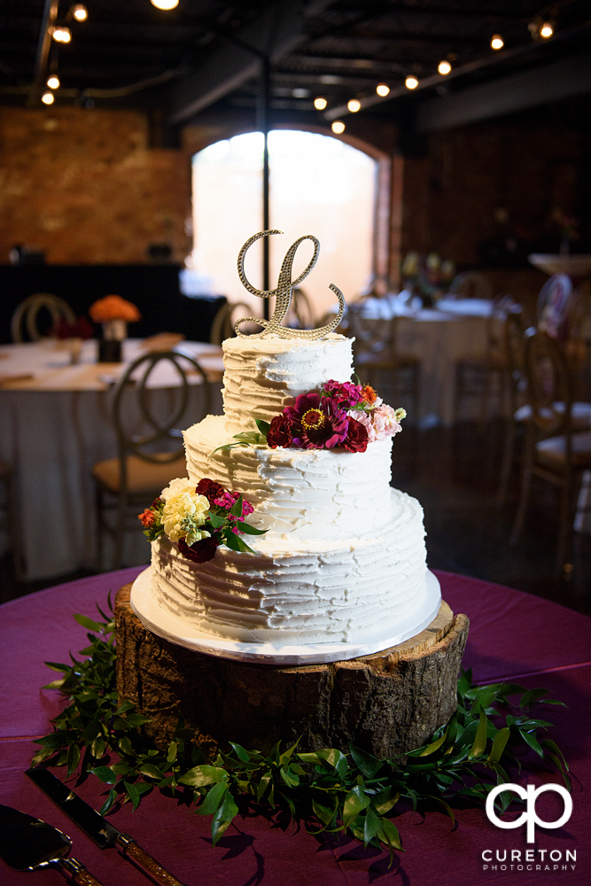 Beautiful wedding cake by Holly's Cakes.