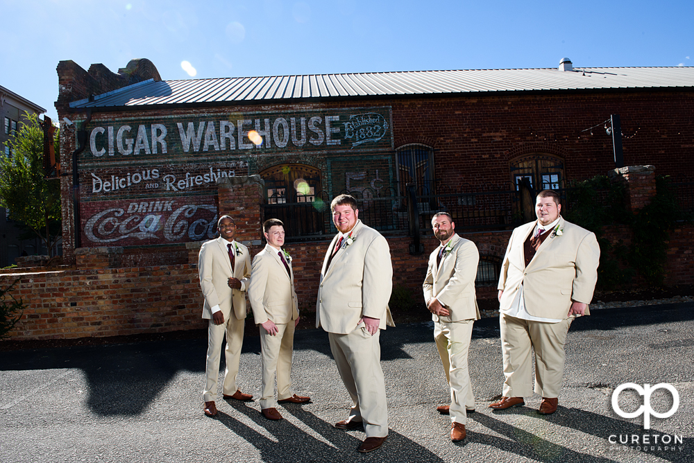 Groom and groomsmen.