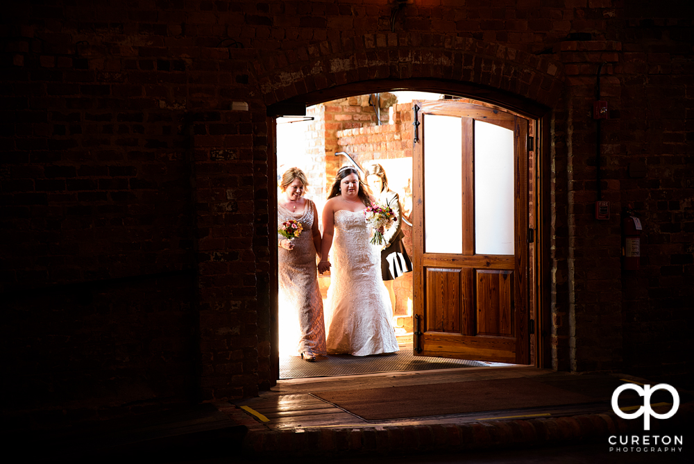 Bridal entrance.