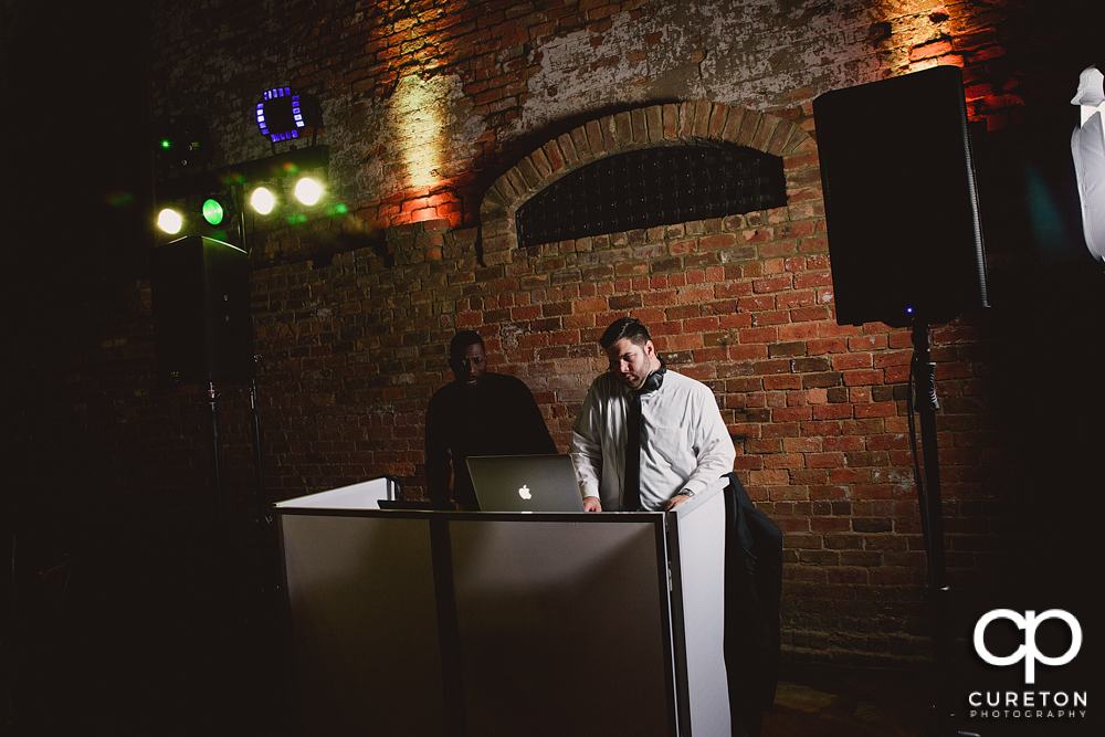 Greenville wedding DJ Uptown Entertainment.