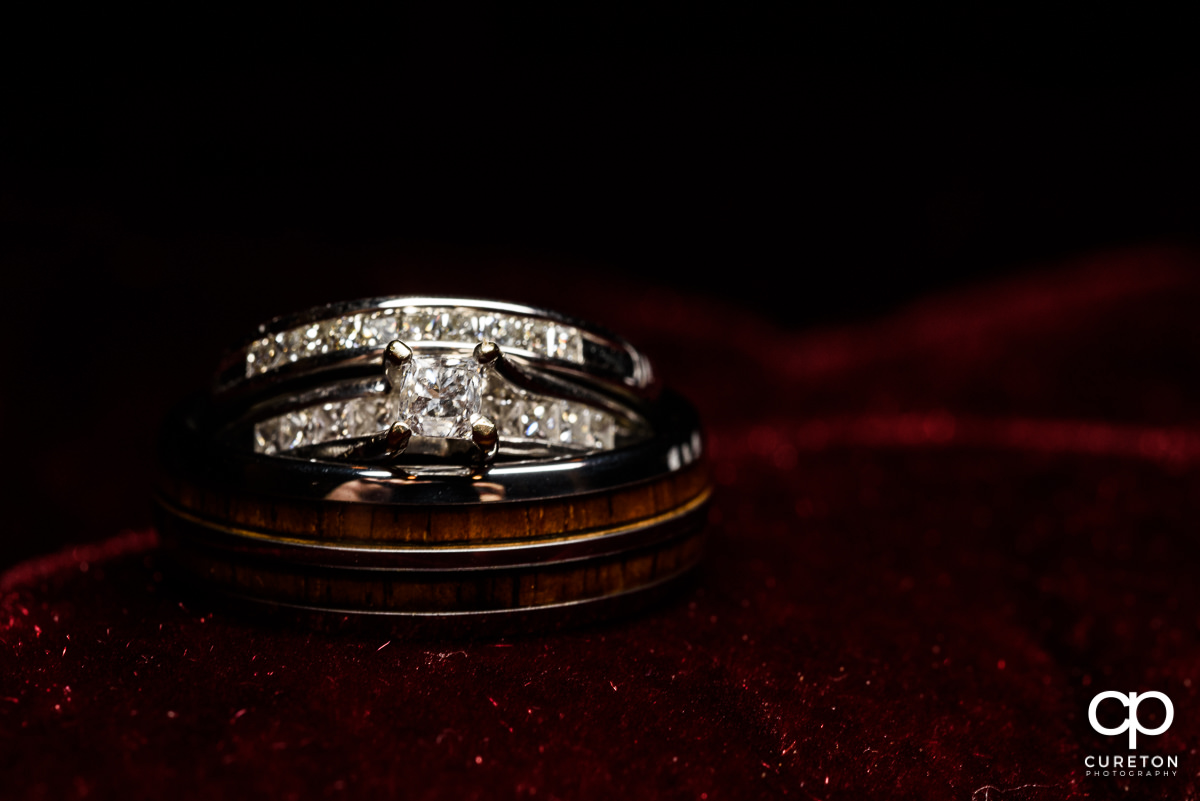 Wedding Ring closeup.