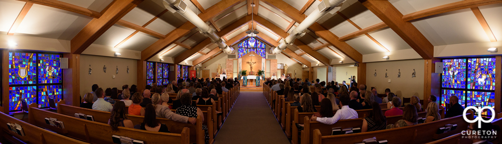 Saint Anthony's wedding ceremony.