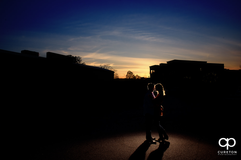 West End Greenville SC Engagement session.