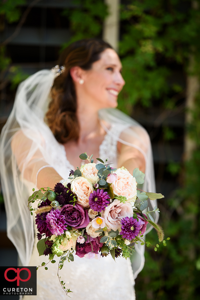 Beautiful bridal bouquet.